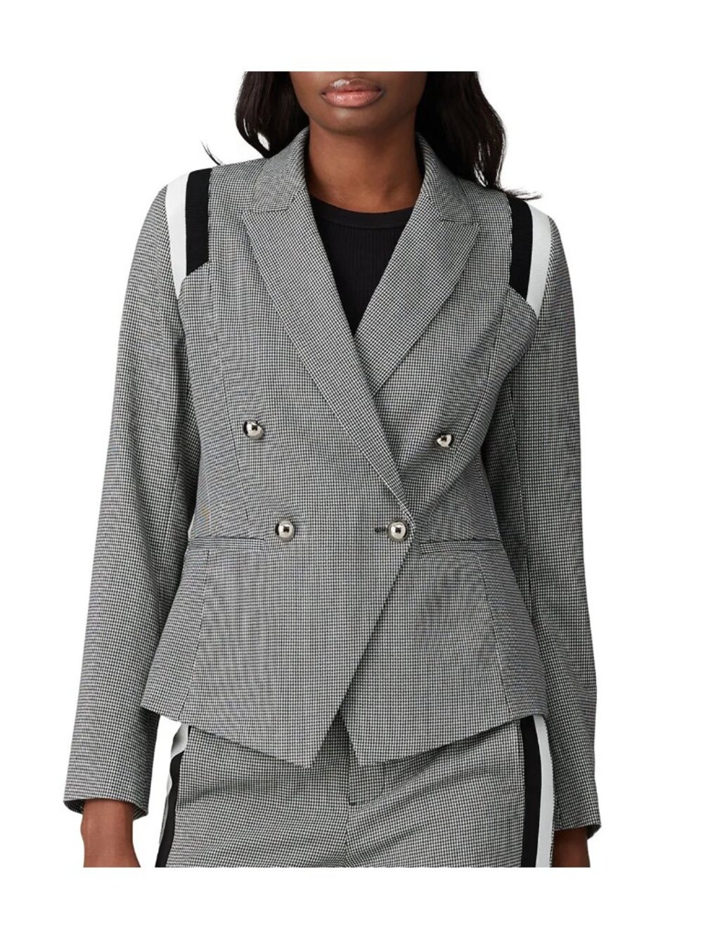 Great Jones Plaid Varsity Stripe Blazer Size XS